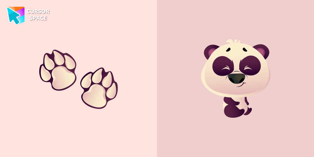 Happy Panda cursor cursor pack